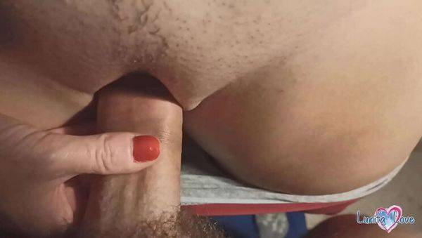 View this complete video named : Yoga Girl LunitaLove Gets Creampie in Panties & Pulls Them Up - Amateur Teen POV