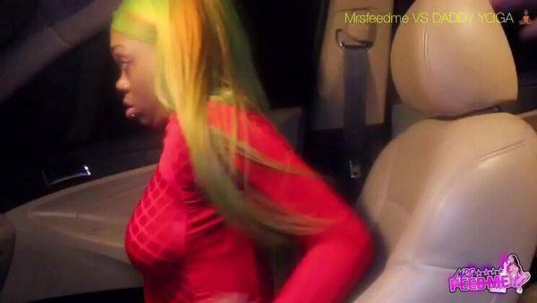 Watch the complete movie called : Teen Ebony with Big Booty Rides BBC in Hot Car Hookup