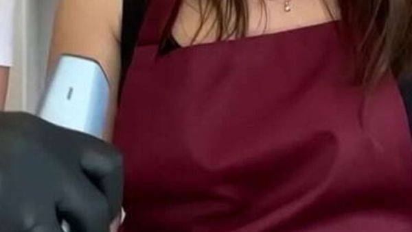 Stream this full movie called : Blonde SugarNadya Gets a Huge Cumshot During Office Waxing Session