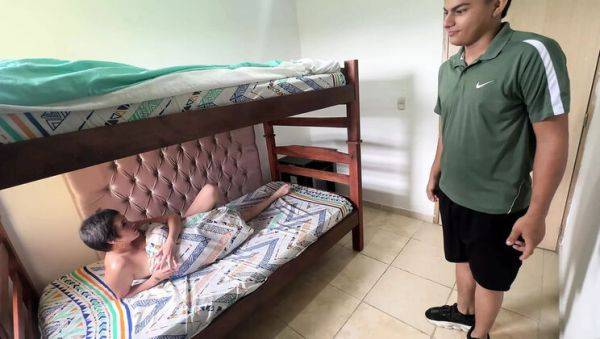 Watch the HD video : Hot Latina Stepsister Waits Naked on My Bed - I Fuck Her Hard