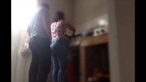 Enjoy watching the full video named : Hot stepsister Sashabigass loves kitchen sex and cum