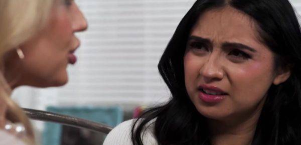 Enjoy watching the complete clip : Stepmom spanks n licked by stepdaughter