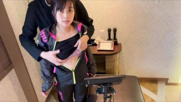 View this HD clip named : Naughty Japanese High School Couple Has First Time Sex in Karaoke Room - Amateur Asian Teen Fuck