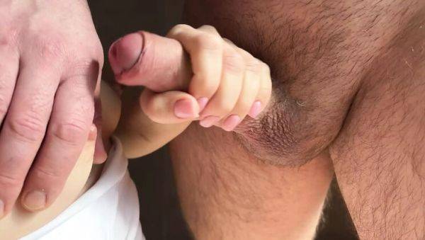 Play uncut movie of : Anna Shpilman - Horny MILF Jerks Off Hairy Pussy & Sucks Dick Hard