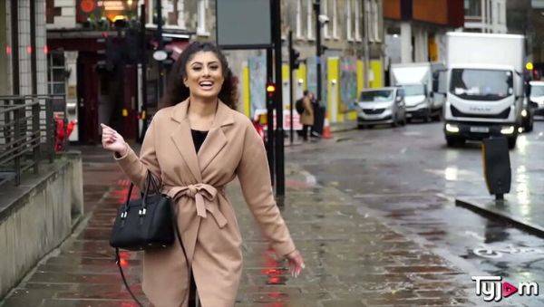 Watch the full clip : Marina Maya loves taking huge cock - sexy brunette slut