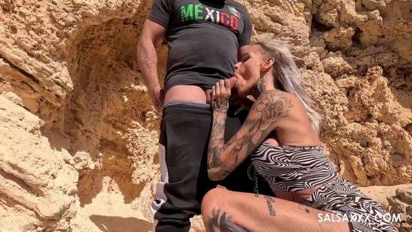 Enjoy watching the full video : Sophie Logan - Finds The Perfect Spot To Fuck At Salsaxx