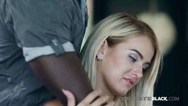 Stream uncensored clip called : Blonde Aisha Angel Takes BBC Hardcore - Deep Throat & Squirting Orgasms