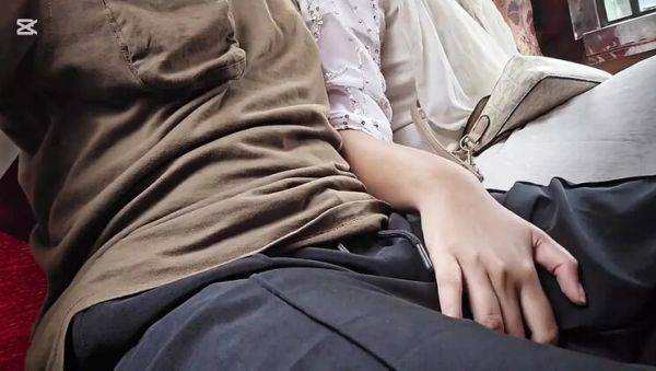 Watch the complete movie : Indian Teen Stepsister Gives Handjob on Bus - Hotfuck20