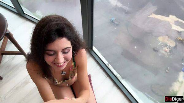 View HD movie called : Public Pickup Russian Brunette at Construction Site - Lobster Dinner & Hard Hotel Fuck