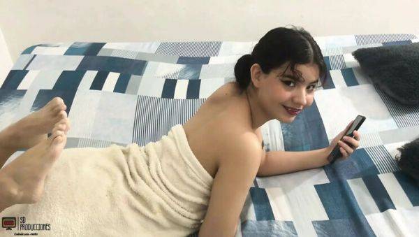 Enjoy watching full scene titled : Skinny Venezuelan teen Mafelago gets rough fucked by her rich boyfriend - Homemade Porno