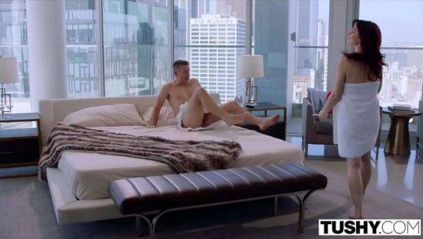 Enjoy watching the uncut movie named : Jessica Ryan Anal Adventure - Redhead Takes Big Cock Deep in Outdoor Fuck