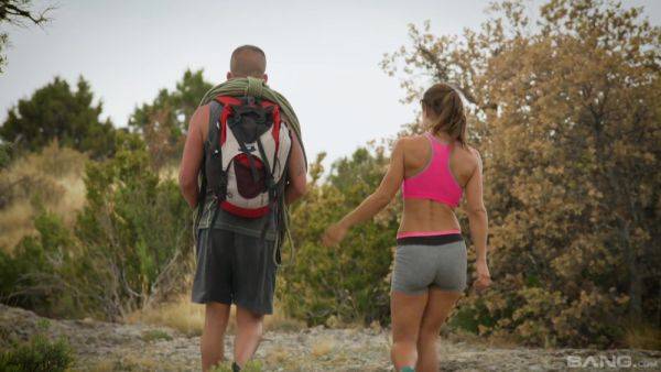 Play complete video called : Outdoor nature trip leads the slim babe to insane sex