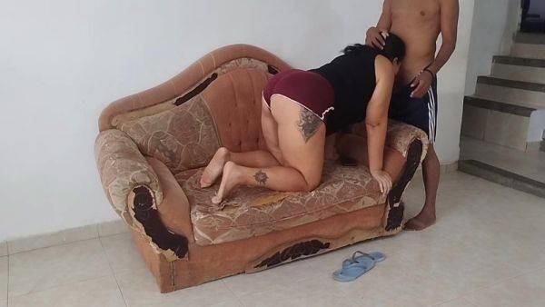 Stream uncut movie called : Stepdad In Perverted Fucks His Stepdaughter In Front Of His Fake Twin Stepsister Without Realizing It; She Is Her Nanny