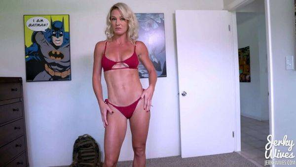 Watch this HD clip titled : Hot Blonde MILF Sydney Hail Fucks Step Son - Exclusive Fitness Sex