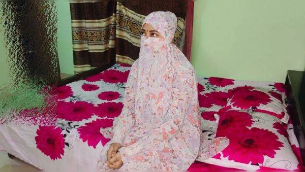 Watch this complete scene called : Hot Indian Muslim Girl in Burkha Fucks Hard in Rain - Desi Lovers