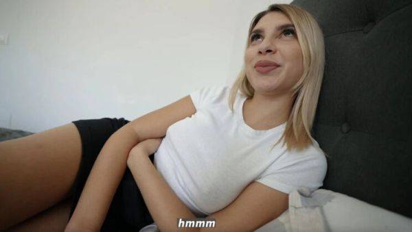 Stream uncensored movie named : Stepmom Jenny Lux Takes Step Son's Dare - Rough Creampie Fuck