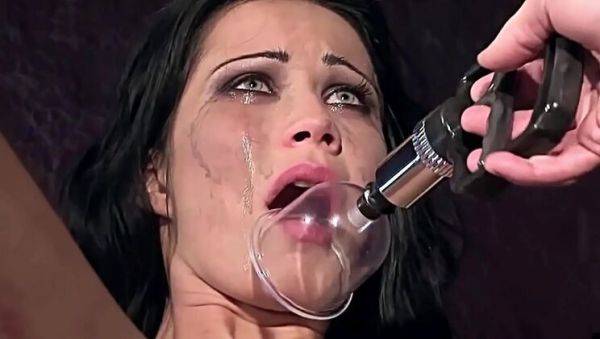 Watch the complete scene of : Black Sonja Extreme BDSM - Fetish Shop Thieves Get Hard Punishment Part 2