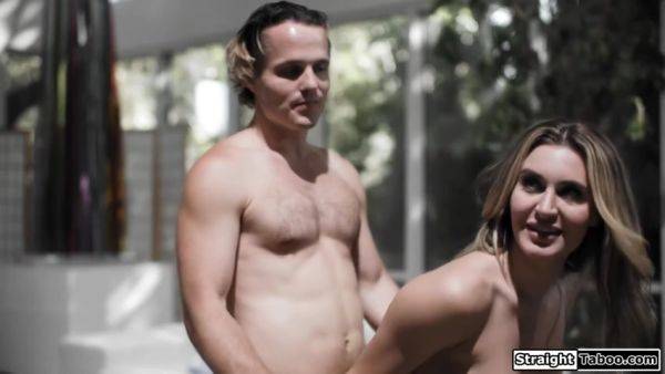 Stream complete scene called : Can My Big Boobs Negotiate Me Out Of It? With Ella Reese And Big T