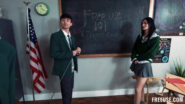 Stream the uncensored scene : Extra Credit For Using The Teacher - Whitney Oc