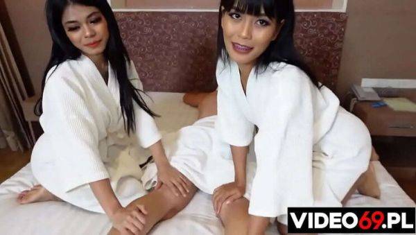 View the uncut clip titled : Hot Thai Jenny gives happy ending massage with blowjob & hardcore sex