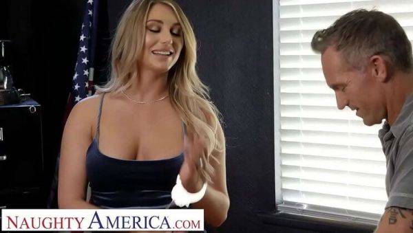 Stream HD video : Blonde Babe Kayley Gunner Fucks Hard in Police Station - Lingerie & Stockings