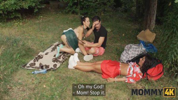 Watch the uncut clip : Sexy Brunette Cougar Valentina Sierra Is Having A Hard Sex With Her Offsprings Bf In Public 17 Min