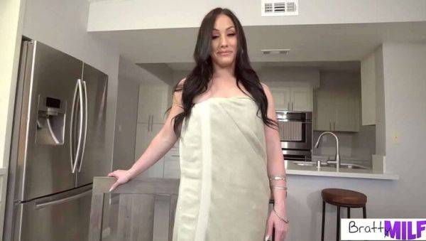 Stream the complete clip named : Busty MILF Jennifer White Gives Stepson A Hot Pelvic Exam - Blowjob & Doggystyle