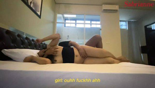 Stream this full video titled : Hot Indonesian College Girl Sabrianne Learns Rough Sex - Tight Pussy & Big Ass Moaning