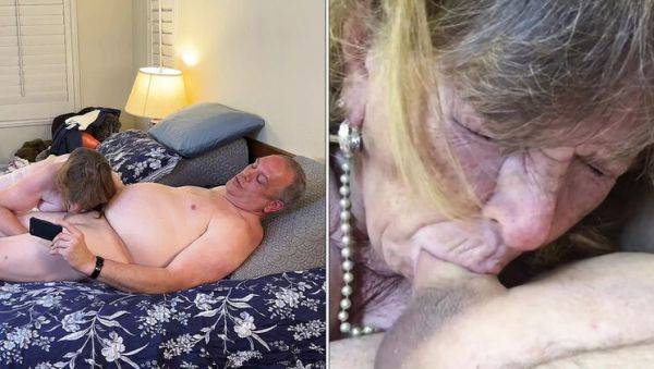 Watch this HD clip called : Hot Granny Carmen Angel Gives Amazing POV Blowjob in 4K