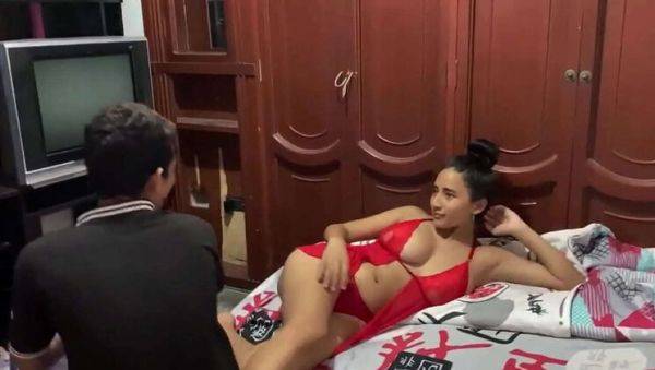 Watch uncensored clip named : Hot Stepmom Fucks Step Son - Big Tits, Tight Pussy & Creamy Orgasm