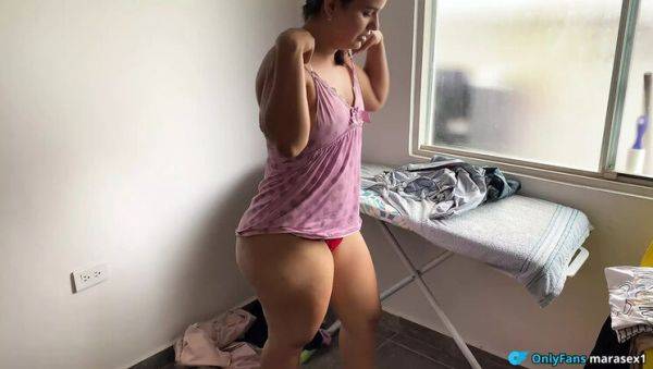 Play this uncut video called : Shy Colombian Girl Gets Creampie From Boss - Room Service Fuck