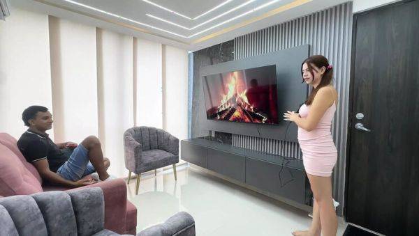 Stream the HD video of : Big Ass Latina Stepsister Sucks My Juicy Cock During Karaoke Fun