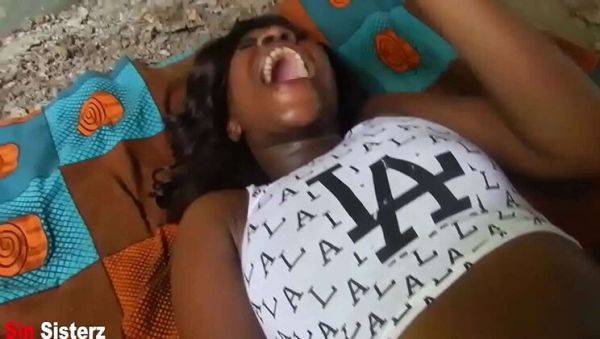 Play this uncut scene called : Naughty Teen Neighbor Watches Me Shower - I Fuck His Big Black Cock in Abandoned Building