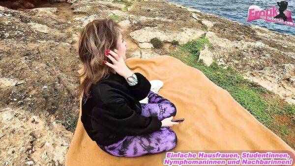 Watch full video : Hot Polish teen Lina Fitness gets wild with German stranger in public outdoor fuck