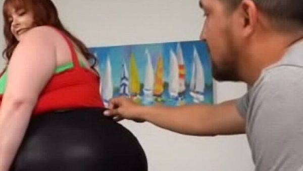 Stream this uncut clip of : BBW Redhead Asstyn Martyn Fucks Hard - Big Tits, Big Ass, Pussy Action