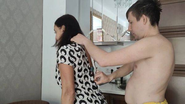 View the HD scene named : Hot Russian MILF Alina Tumanova Swaps Sausage for My Dick - Dirty Talk & Doggystyle