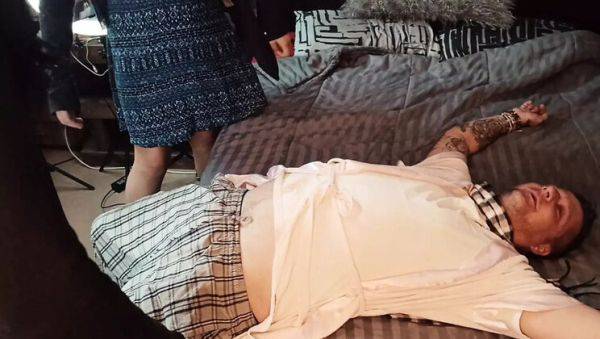 Watch the hardcore scene named : Hot 4some DP action with Sparowdox & MysticBella in hotel room - Petite tattooed babes take double penetration hard