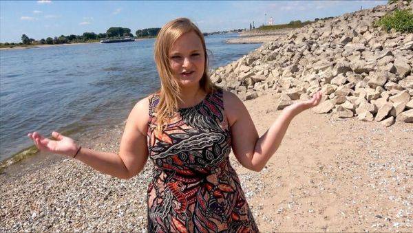 Enjoy watching the complete scene named : Hot German Teen Lina Mila Gets Creampied by Stranger in Outdoor Doggystyle Fuck