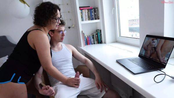 Watch this complete clip : Hot MILF Maya Bee Takes Big Cock Deep Throat & Cum in Mouth - Hardcore Amateur Sex