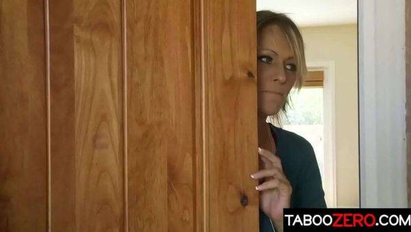 Watch the hardcore movie named : Debi Diamond the Busty Stepmom Fucks Her Stepson Hard in Fishnets