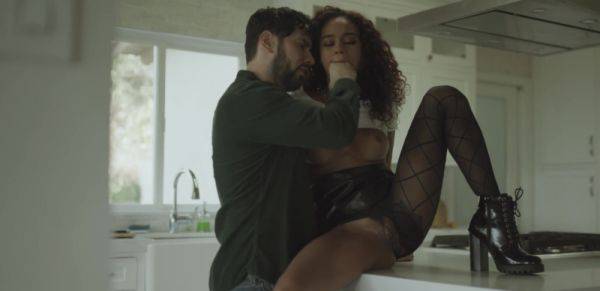 Play hardcore movie titled : Curly ebony beauty pulls her panties aside for a marvelous fuck