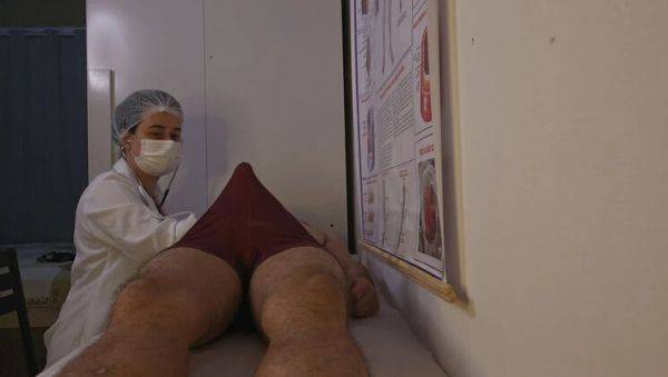 View this hardcore video called : Hot Latina Nurse Gives Blowjob During Medical Consultation - Big Cock Erection