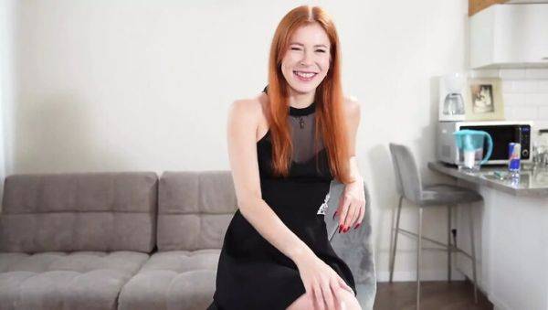 Enjoy watching this complete movie named : Hot Redhead Luna Rishi Fucks Hard in Reality Vlog - Doggy Style & Loud Moaning