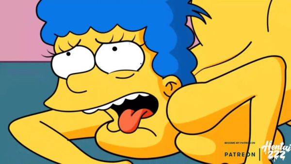 Watch the uncut video named : Hentai ZZZ Fucks Marge Flanders - Big Tits, Creampie, Doggystyle - Uncensored HD