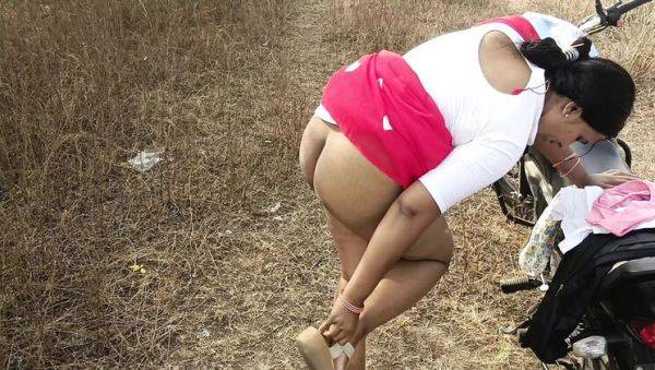 Stream this uncut video called : Hot Desi Kavita Fucked Hard in Jungle - Marathi Village Girl Doggy Style