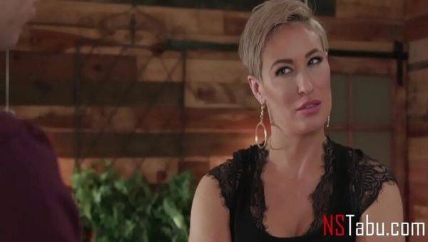 Watch uncut video named : Busty Step Mom Ryan Keely Seduces with Pussy Licking & Hardcore Taboo Sex