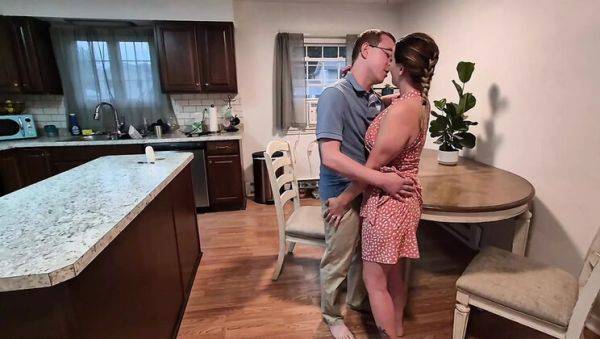 Enjoy watching the full video named : Stepmom ScarlettRavenXO Gets Creampied By Stepson - Homemade MILF Action