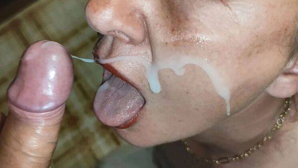 View this uncensored video of : Hot MILF Winonna8 Takes Cum in Mouth & Creampie - Amateur Compilation