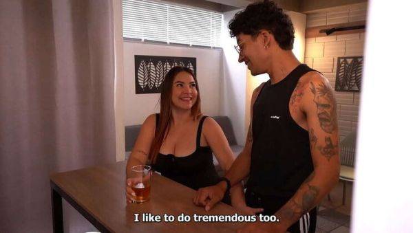 Play this uncut video called : Hot Latina Celeste Alba Cheats with Best Friend's Husband in Wild Bisexual Threesome