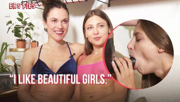 Enjoy watching the HD video called : Hot German Roommates Alyssa & Talia M Go Wild with Strap-On Lesbian Sex